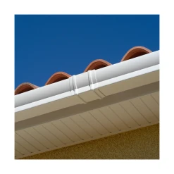 Gouttière MEP La Réversible En PVC Blanc - Développé 300 MM - 4 M 6 Gouttière MEP La Réversible En PVC Blanc - Développé 300 MM - 4 M -VMZinc Boutique reversible2 3