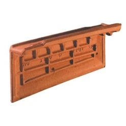 Edilians Tuile De Rive Indiv. Gauche OMEGA 13 -VMZinc Boutique riveind gheomega13im 802167