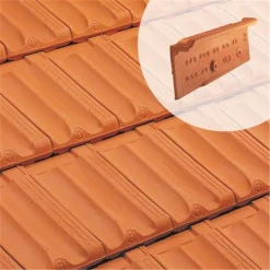 Edilians Tuile De Rive Gauche - Marseille Poudenx - Rouge