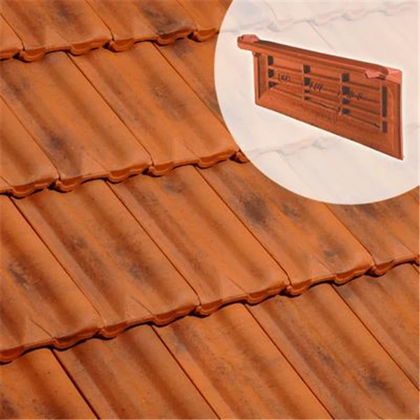 Edilians Tuile De Rive Droite En Terre Cuite - Delta 10 Ste Foy - Rouge Nuancé 1 Edilians Tuile De Rive Droite En Terre Cuite - Delta 10 Ste Foy - Rouge Nuancé