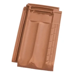 Edilians Tuile En Terre Cuite à Emboîtement Grand Moule Faiblement Galbée - Marseille Poudenx - Rouge -VMZinc Boutique rouge 1