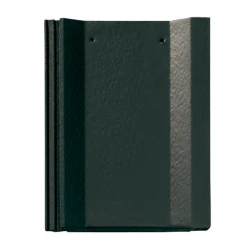 BMI Monier Tuile Béton Grand Moule à Faible Relief - Perspective - Noir - 42 X 33 Cm