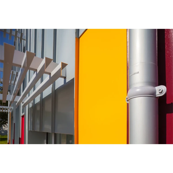 Rheinzink Tuyau De Descente Tulipe Pour Gouttière En Zinc - Ø 100 MM - ép. 0,65 MM - 2 M 2 Rheinzink Tuyau De Descente Tulipe Pour Gouttière En Zinc - Ø 100 MM - ép. 0,65 MM - 2 M – Image 2