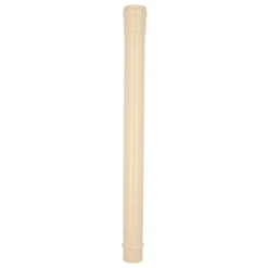 Nicoll Dauphin Droit Pour Tube De Descente De Gouttière Cylindrique Ø 80 - Longueur 1000 Mm - Sable