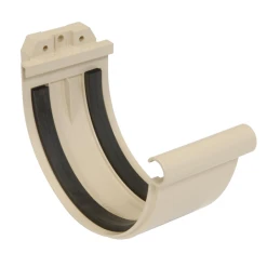 Nicoll Jonction à Joint De Gouttière LG33 - 1/2 Rond Développé De 33 - Sable