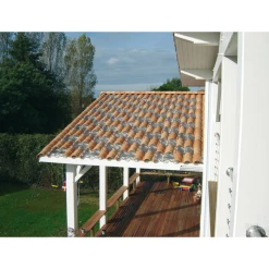 BMI Monier Tuile En Verre Grand Moule à Fort Galbe - Plein Ciel - Translucide - 42 X 33 Cm -VMZinc Boutique sans titre 1 6