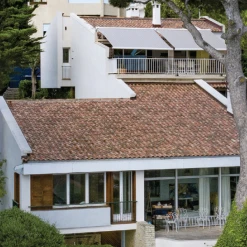 Edilians Tuile En Terre Cuite - Romane Sans - Double Emboîtement Grand Moule Fortement Galbée - Rouge -VMZinc Boutique tuile 20romane 20sans 20amb 203