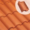 Edilians Tuile Chatière En Terre Cuite - Romane Sans - Section 21 Cm² - Rouge