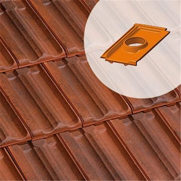 Terreal Tuile à Douille Univ. 635XLQ - Diam.100 Mm 1 Terreal Tuile à Douille Univ. 635XLQ - Diam.100 Mm