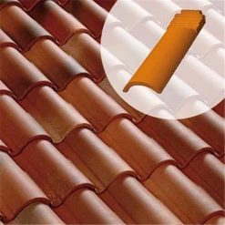 Terreal Tuile Sous Faîtière De Rive Droite DC12