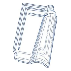 Edilians Tuile En Verre - Méridionale Poudenx - Emboîtement Grand Moule Fortement Galbée -VMZinc Boutique verretuilemeridionaleim 793847