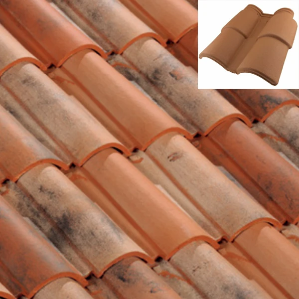 Tuile Double De Rive - Horizon 12 Terreal - 151HD - Vieilli Castel 2 Tuile Double De Rive - Horizon 12 Terreal - 151HD - Vieilli Castel – Image 2