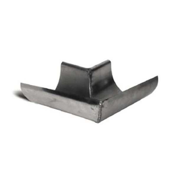 Rheinzink Équerre Intérieure Zinc Demi-ronde 1 Rheinzink Équerre Intérieure Zinc Demi-ronde