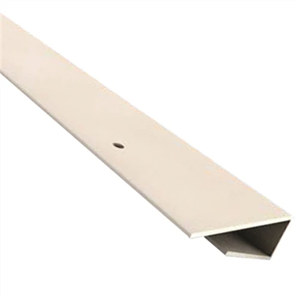 Profilé U PVC Petite Finition Pour Lambris SFP24 MEP Blanc - 20x10 Mm - L. 4 Ml 2 Profilé U PVC Petite Finition Pour Lambris SFP24 MEP Blanc - 20x10 Mm - L. 4 Ml – Image 2
