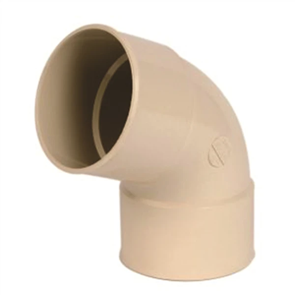 Coude Femelle/femelle Nicoll Pour Tube De Descente - Angle 67°30 - Diamètre 100 Mm - Techtan Sable 1 Coude Femelle/femelle Nicoll Pour Tube De Descente - Angle 67°30 - Diamètre 100 Mm - Techtan Sable