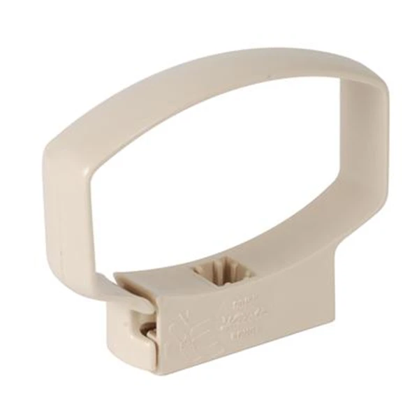 Nicoll Collier Ovoïde PVC Pour Tube Descente Eau Pluviale 90 X 56 Mm 2 Nicoll Collier Ovoïde PVC Pour Tube Descente Eau Pluviale 90 X 56 Mm – Image 2